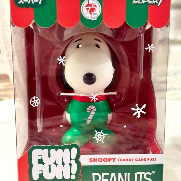Peanuts Other - FunFun Peanuts Snoopy Candy Cane Pajamas (one pack)